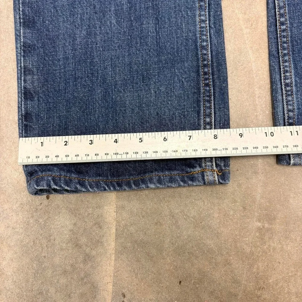 Levi's 514 Distressed 10% red tag Loose Straight Y2K Dark Wash Jeans